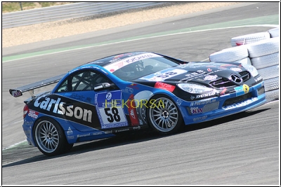 carlsson racer ck35 rs 24h-race nurburgring, nordschleife №58 (base mercedes-benz slk 55 amg r171) HE041R Модель 1:43