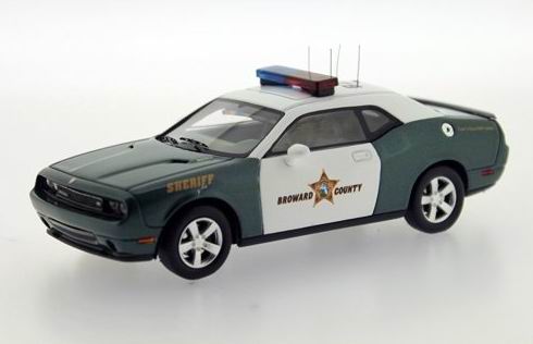 dodge challenger srt8 - broward county sheriff PR0052 Модель 1:43
