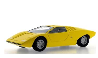 Модель 1:43 Lamborghini Countach Prototype - yellow