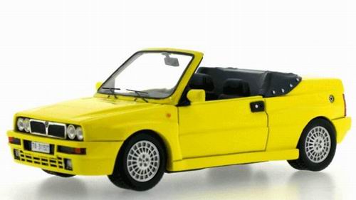 lancia delta integralle cabrio - yellow PR0198 Модель 1:43