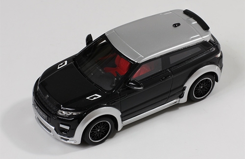 Модель 1:43 Range Rover Evoque тюнинг by HAMANN - black