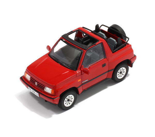 suzuki vitara 1.6 jlx 4x4 convertible - red PRD329 Модель 1:43