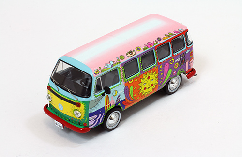 volkswagen t2 kombi «hippie car» (Бразилия) PRD345 Модель 1:43
