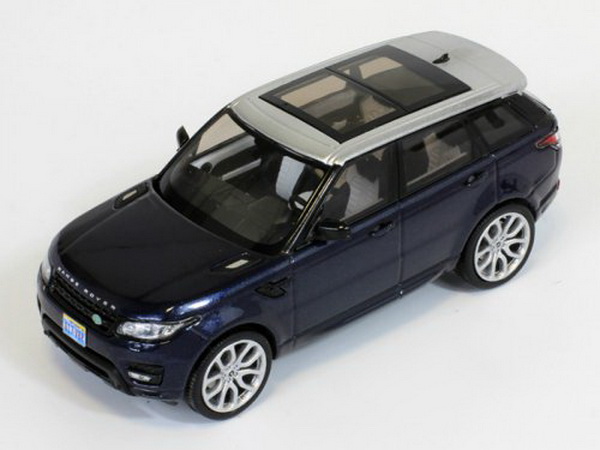 Модель 1:43 Range Rover Sport Blue w/ Silver Roof