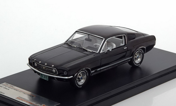 ford mustang gt fastback 1967 black PRD366 Модель 1:43