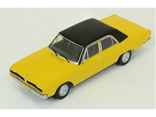 Dodge DART Gran Sedan 1976 Yellow/Black Roof PRD395 Модель 1:43