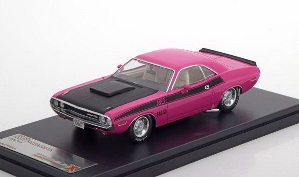 Модель 1:43 Dodge Challenger T/A - dark pink