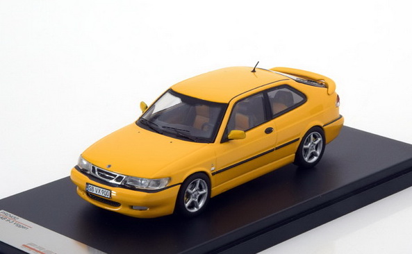Модель 1:43 Saab 9-3 Viggen (3 двери) 1999 Yellow