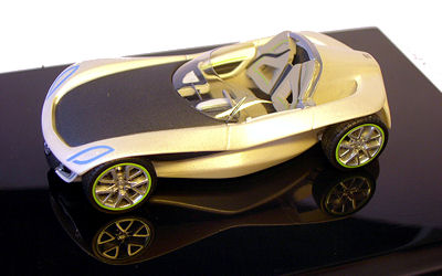 Модель 1:43 Peugeot FLUX - Winner of the 4th edition Peugeot Design contest