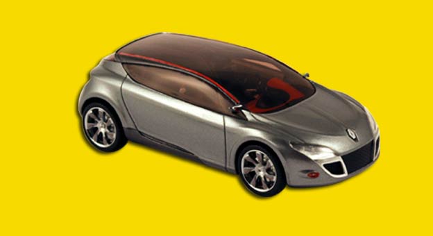renault megane coupe concept geneva motorshow PM0026 Модель 1:43