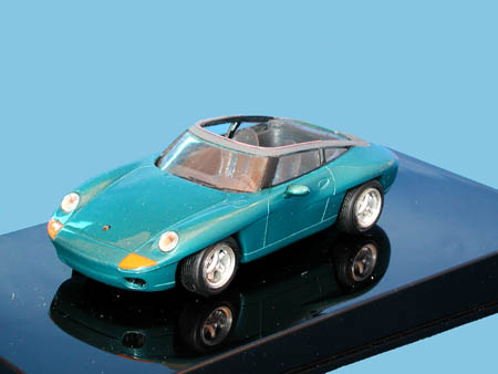 Модель 1:43 Porsche Panamericana (IAA Frankfurt) blue