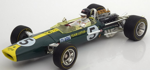Модель 1:18 Lotus Ford 49 №5 Winner GP England (Jim Clark)
