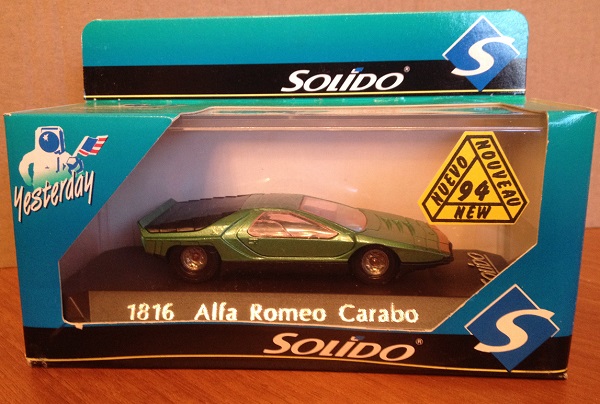 Модель 1:43 Alfa Romeo Carabo (Bertone)