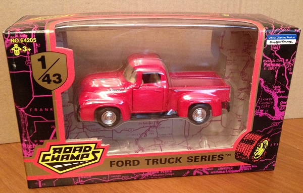 ford f100 pickup - red 64205R Модель 1:43
