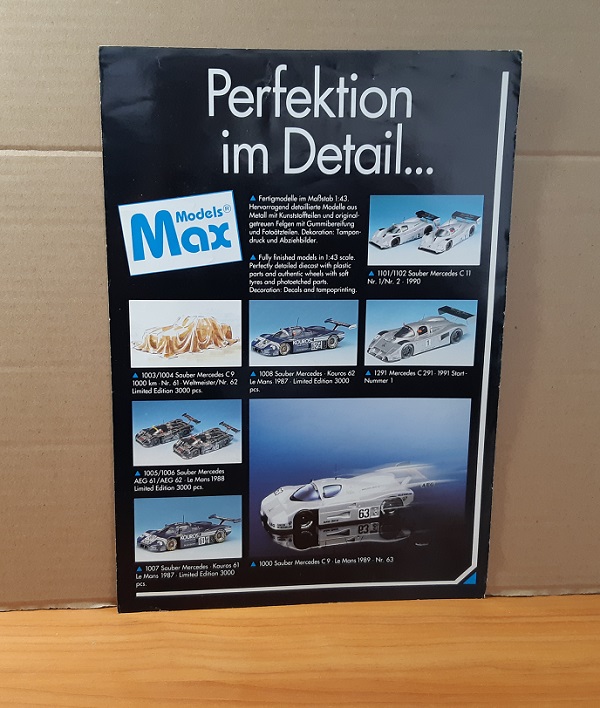perfektion im detail models max Каталог B-4065 Модель 1:1