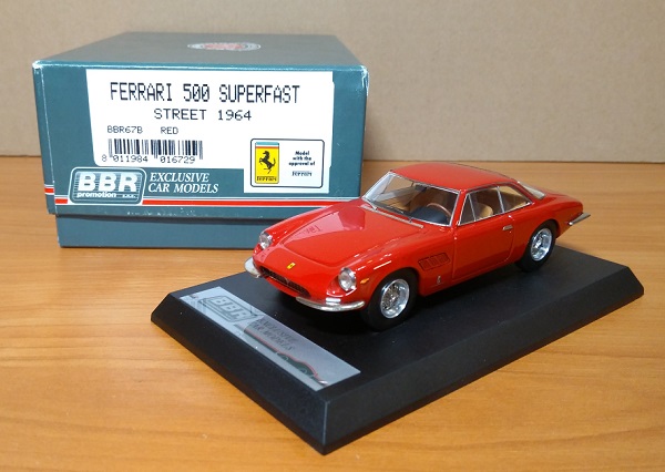 ferrari 500 superfast street - red BBR67B Модель 1:43