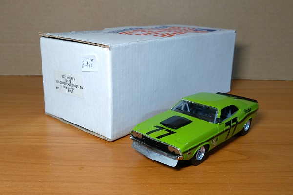 Модель 1:43 Dodge Challenger T/A №77 race version - green