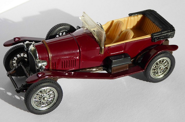 Модель 1:43 Bentley 3.0L - 2-tones dark red