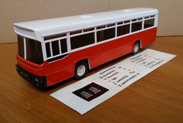 bus steyr osterreichbus CM-587 Модель 1:66