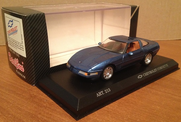 Модель 1:43 Chevrolet Corvette ZR1 - blue