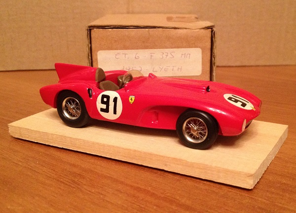 Модель 1:43 Ferrari 375 MM №91 - red