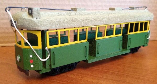 melbourne w2 class tram GK-01 Модель 1:76