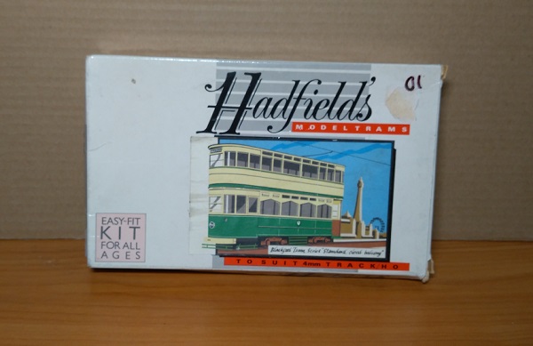 blackpool standard tram enclosed balcony (kit) HAD01 Модель 1:76