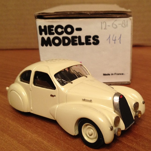 Bugatti T73A - Cream HEC-141 Модель 1 43