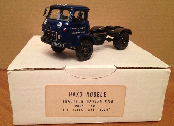 Saviem SM 8 Tracteur Pour UFR - blue HM16005 Модель 1:43