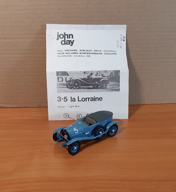 La Lorraine 3-5 №5 - light blue