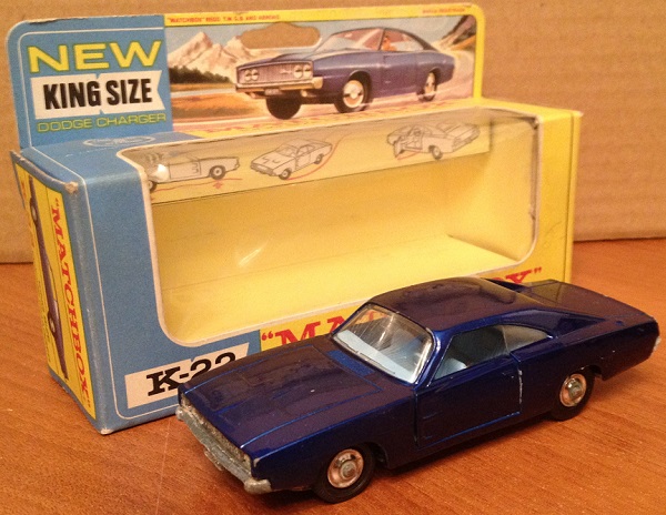 Dodge Charger - blue met/mint/loose