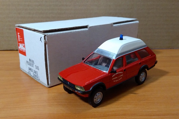 Peugeot 505 Ambulance 4Х4 Dangel K86 Модель 1:43