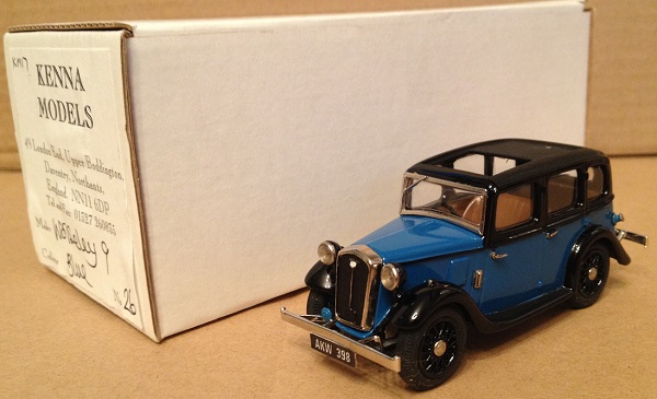 Модель 1:43 Wolseley 9 - Blue/Black