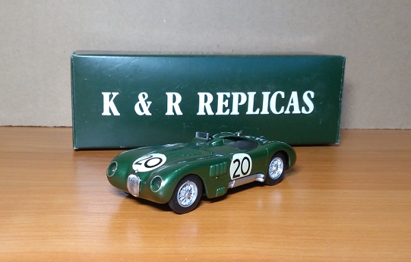 Jaguar C-Type №20 Winner Le Mans - green