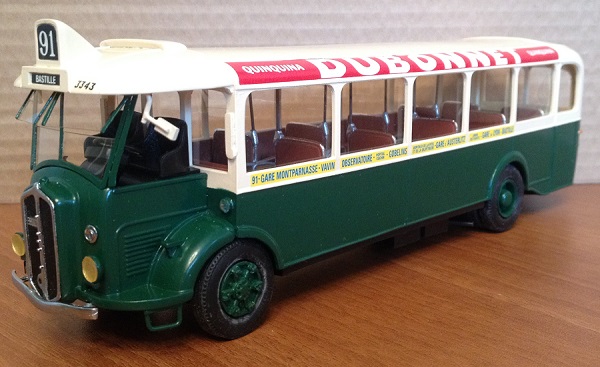 renault tn4h ratp. 1936 cabine ouverte-entree latereale MAP9702 Модель 1:43