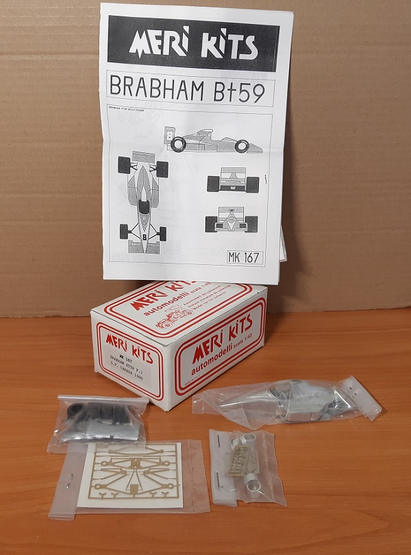 brabham bt59 f.1 g.p. canada 1990 (kit) MK167 Модель 1:43
