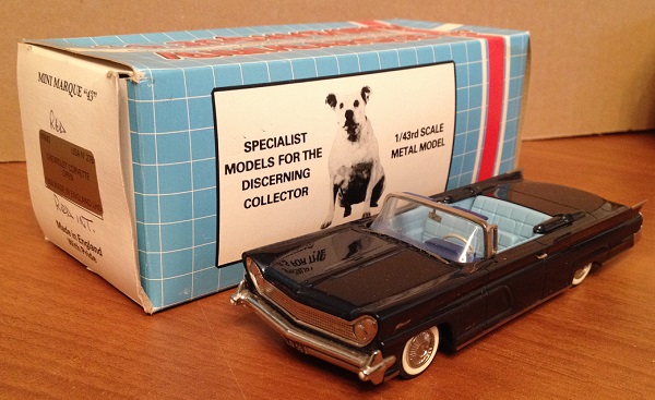 Модель 1:43 Lincoln Continental Convertible (open) - black