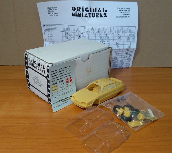 citroen cxa 25 gti americaine berline serie 2 (kit) OM56K Модель 1:43