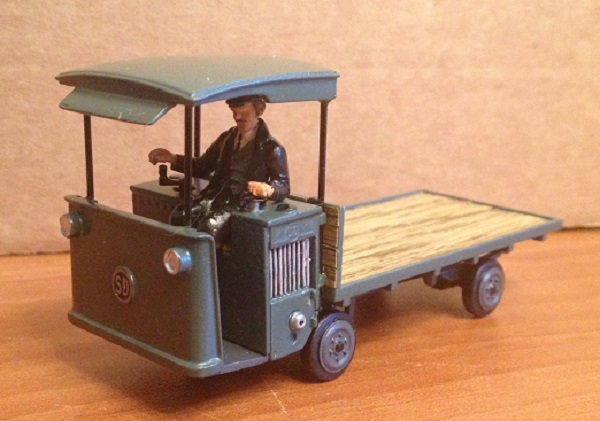 s & d (shelvoke and drewry) freighter truck (with driver) OV-5 Модель 1:43