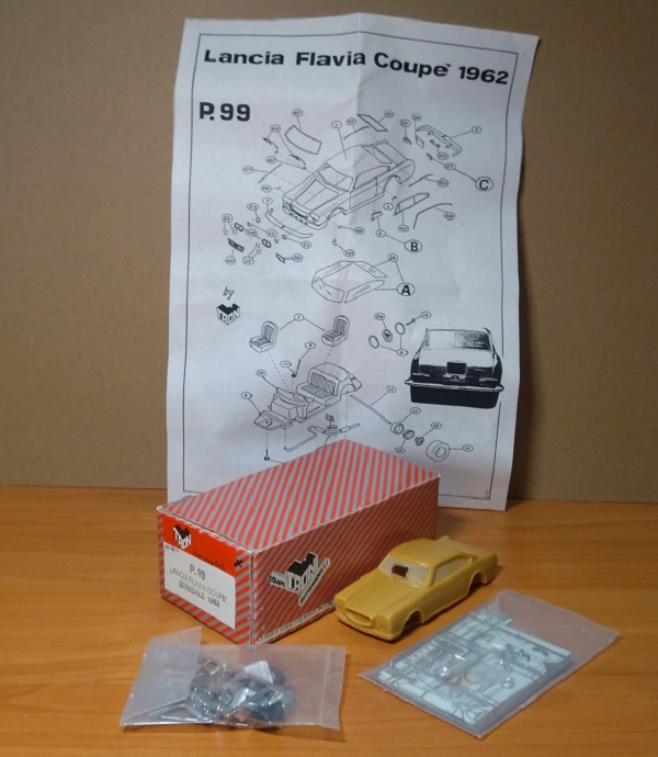 lancia flavia coupe stradale 1962 (kit) P.99 Модель 1:43