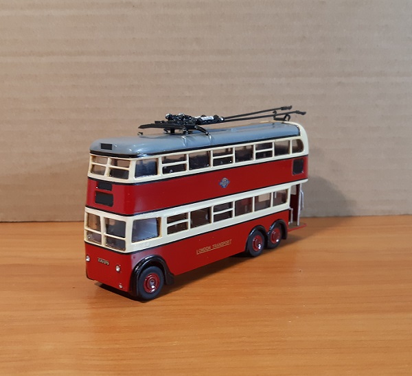 aec trolleybus «london transport» class x5 for kingsway subway PK4904 Модель 1:76
