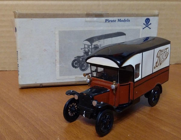 ford model t chassis o gauge - brown/white/black PM703 Модель 1:43
