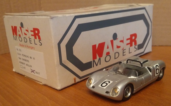 Porsche Mk VII №6 GAISBERG (Herbert Muller) RL012 Модель 1 43