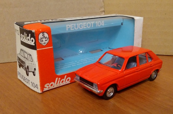 Модель 1:43 Peugeot 104 - red