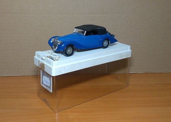 Delahaye 135M Figoni-Falaschi Cabriolet Top Up - Blue France SOL4048 Модель 1:43