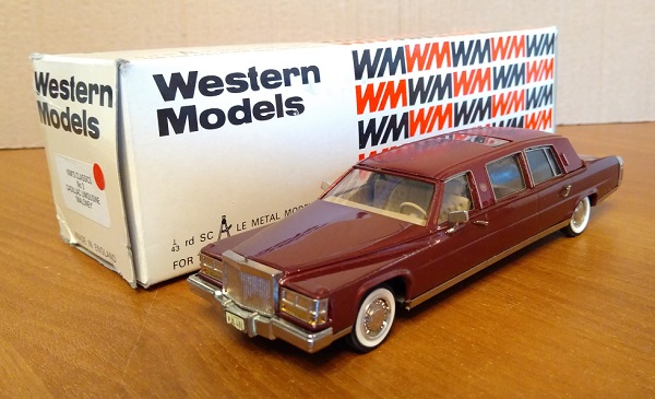 cadillac limousine maloney - dark red metallic WMS2 Модель 1:43