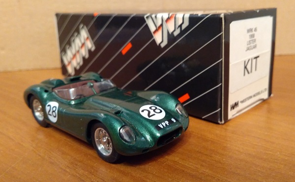 Модель 1:43 Lister Jaguar №28 - green