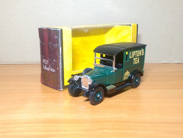 Модель 1:43 Talbot Van «Lipton`s Tea» - green/black