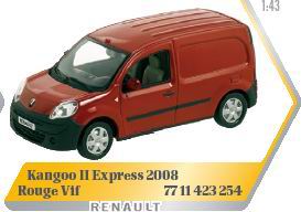 Модель 1:43 Renault Kangoo II Express - rouge vif