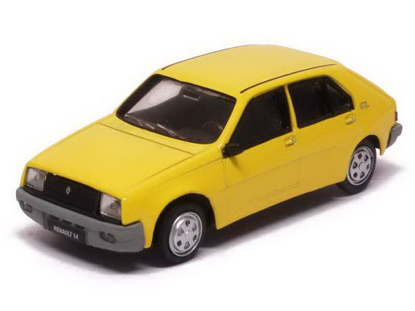 Модель 1:43 Renault R14 GTL 1976 Yellow